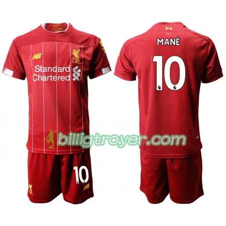 Billige Fotballdrakter Liverpool MANE 10 Barn Hjemmedraktsett 2019/20 Kortermet
